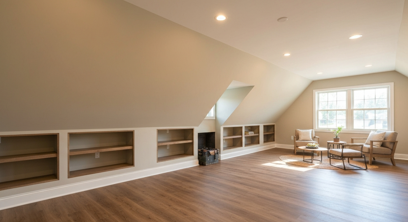 What to Do With an Awkward Bonus Room Above Your Garage